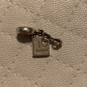 Pandora Charm- I Love Reading